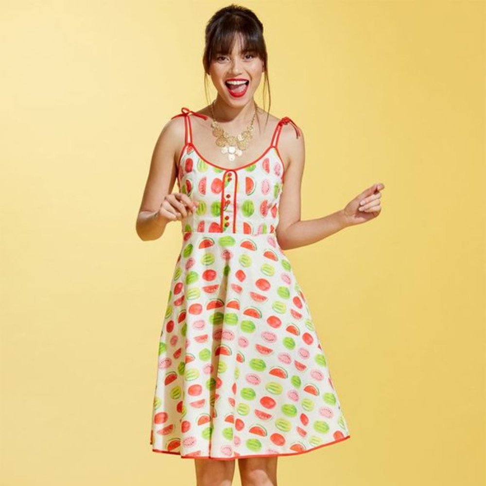Modcloth watermelon print dress